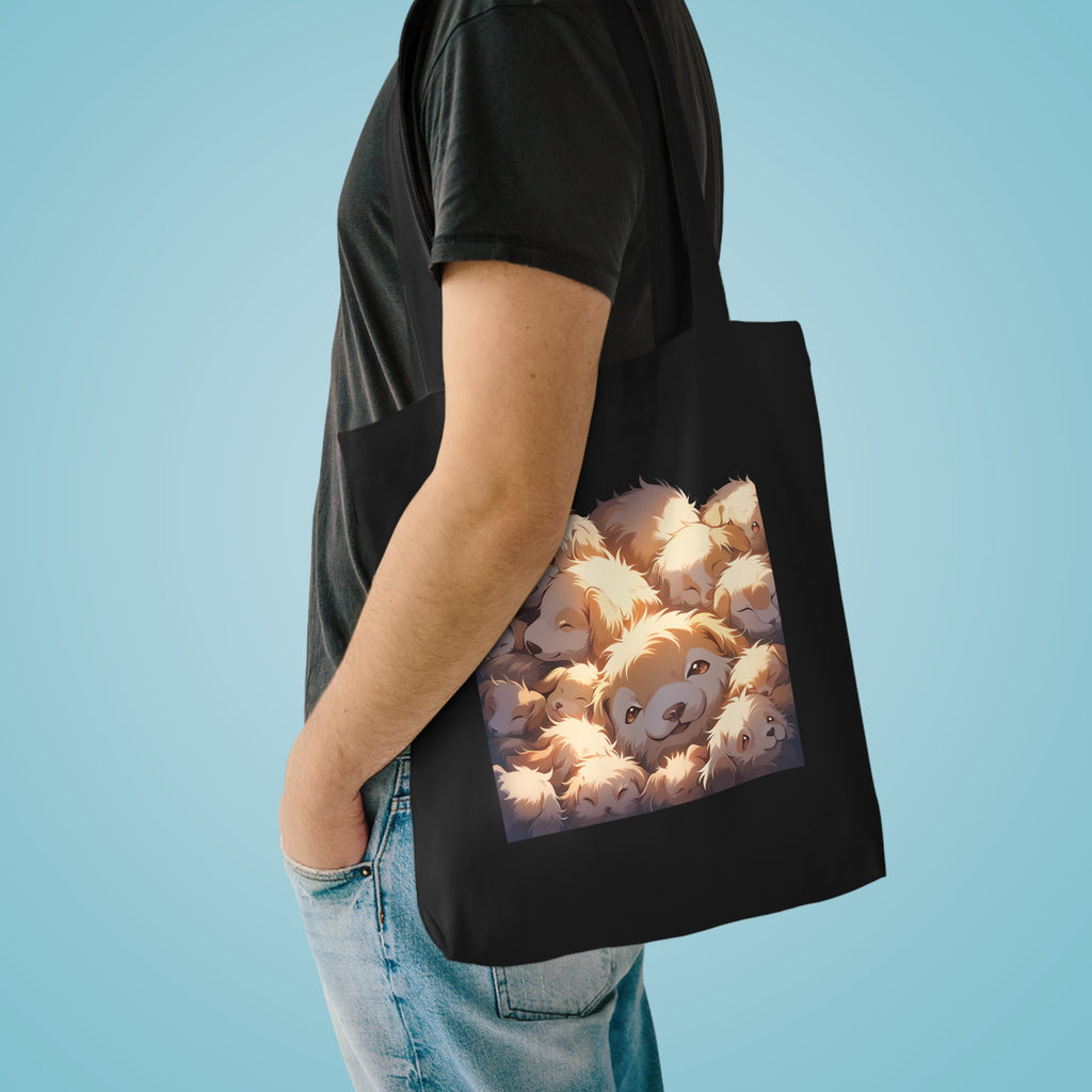PACK LEADER | Puppy Pile Tote Bag