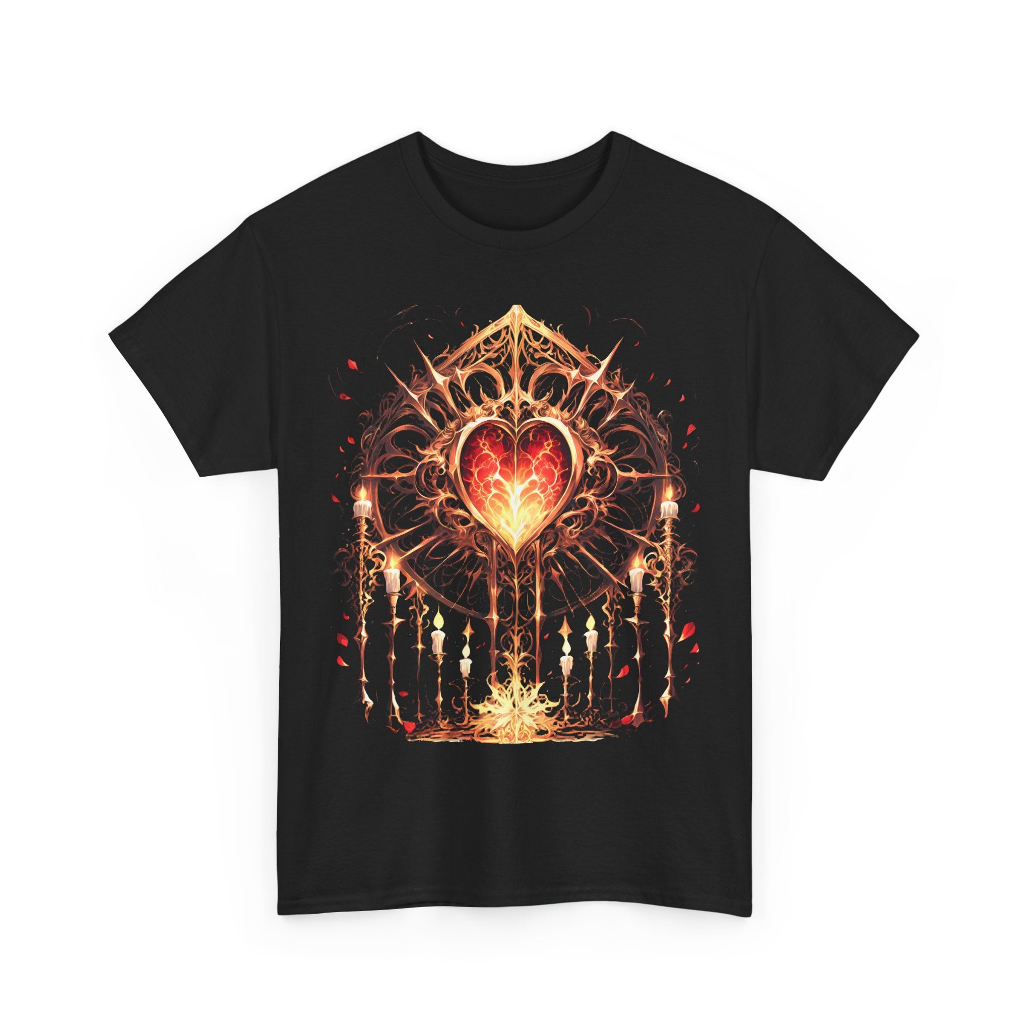MIDNIGHT INK | Heart Roses Tee