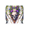CORVUS | Skull Flowers Sticker