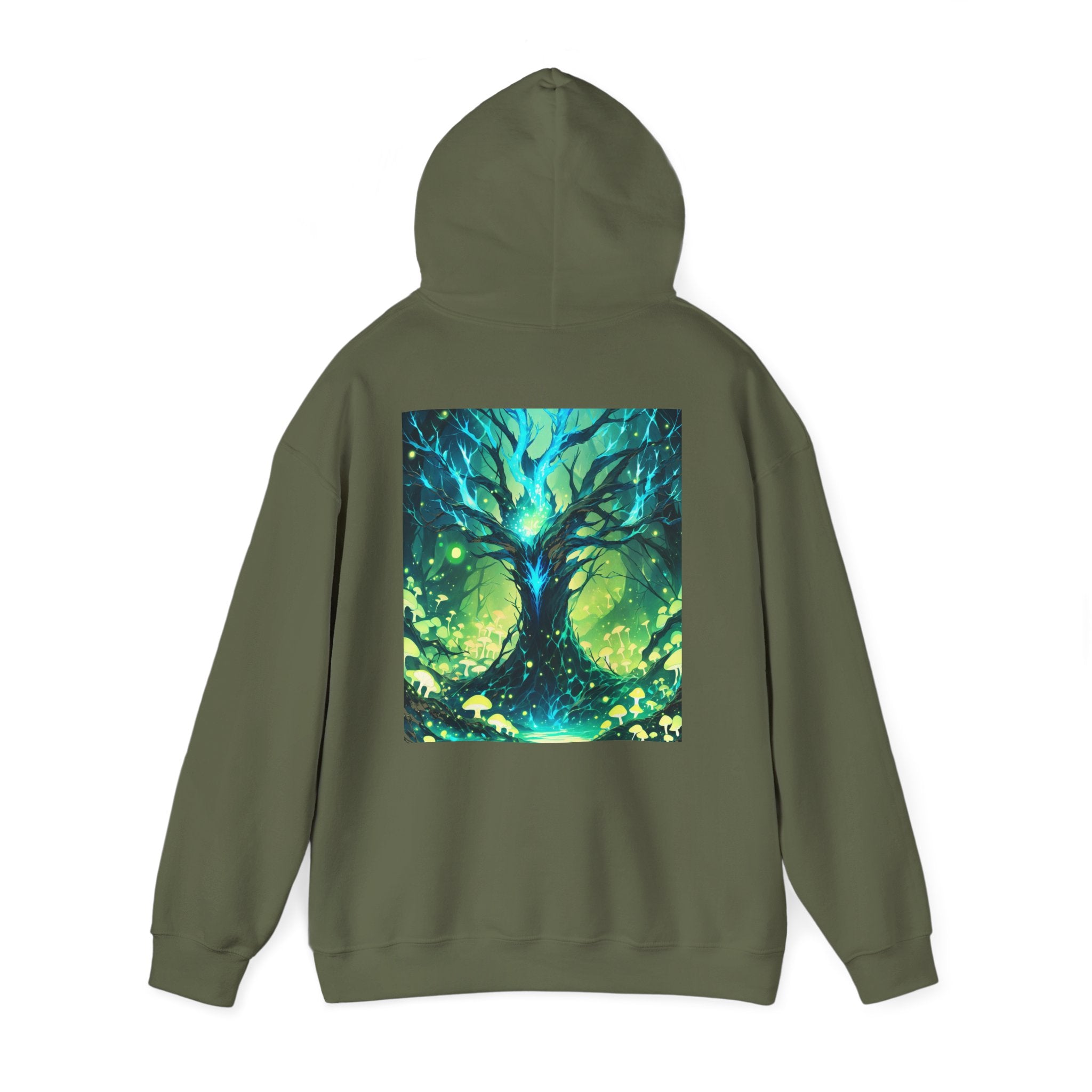 WILDWOOD | Enchanted Stag Hoodie (Forest Green)