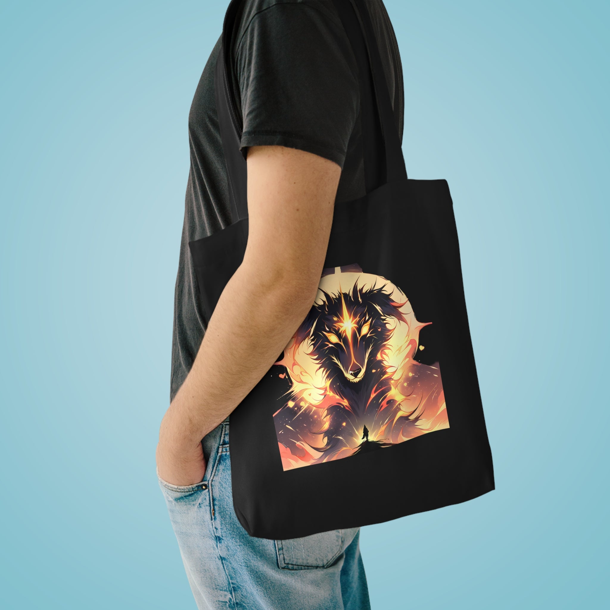 PACK LEADER | Walking Scene Tote Bag