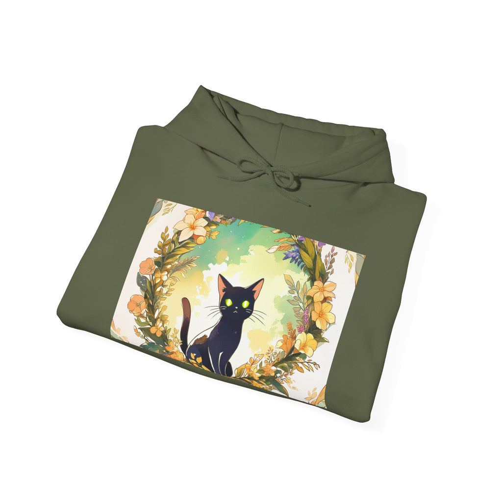 THE WITCH'S GARDEN | Chest Emblem Hoodie (Forest Green)