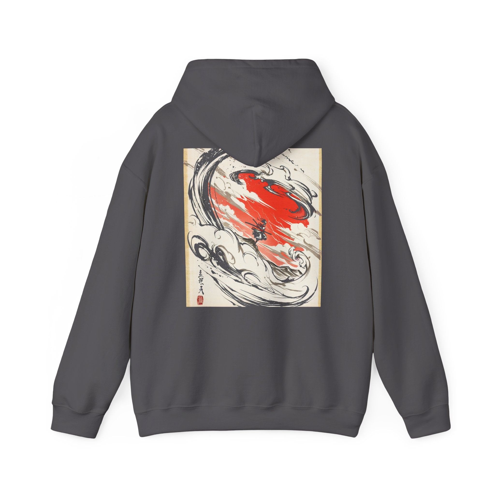 RONIN | Dragon Battle Hoodie (Charcoal Heather)