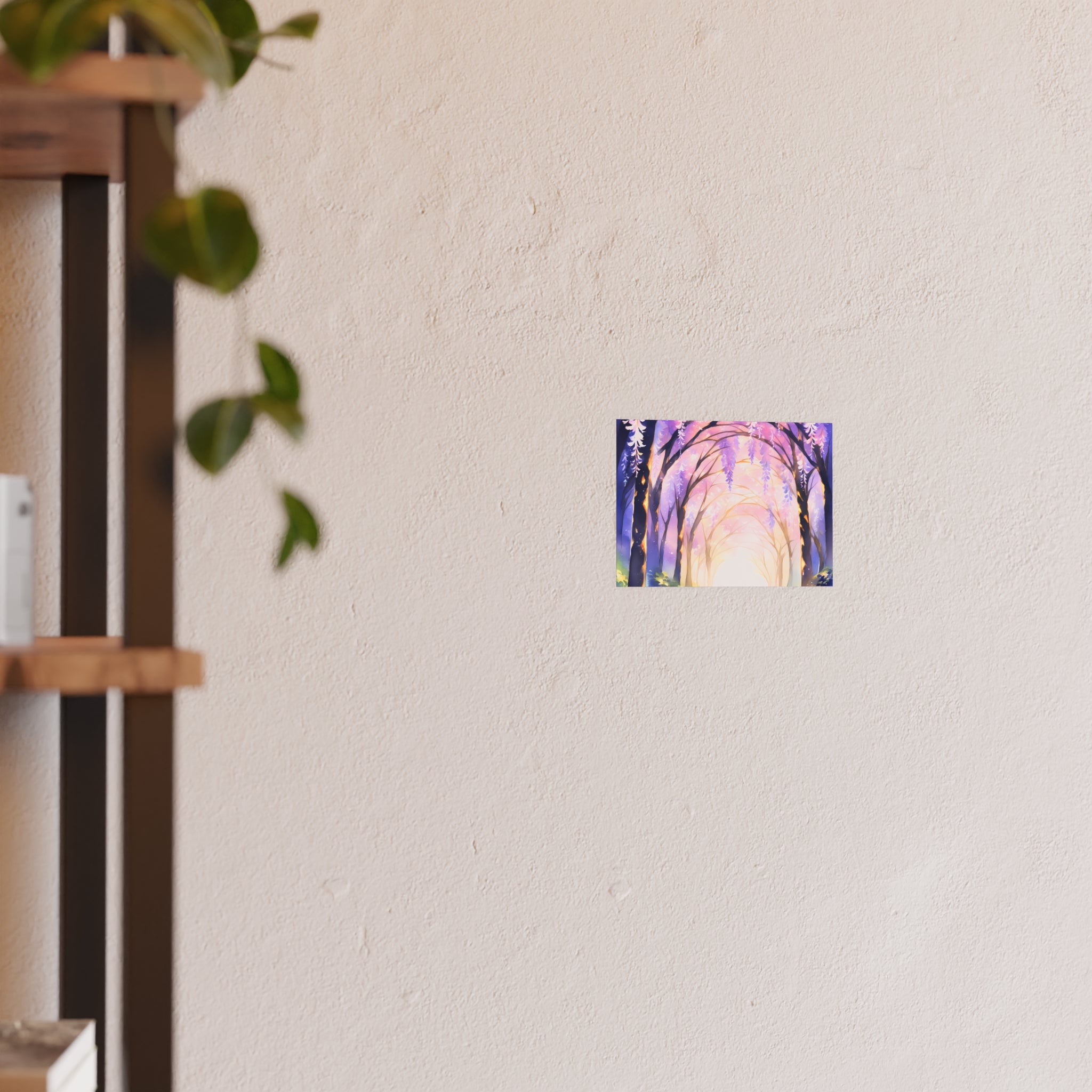SAKURA GARDEN | Wisteria Tunnel Art Poster