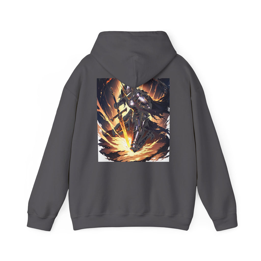 IRON CROWN | Dark Knight Hoodie (Charcoal Heather)