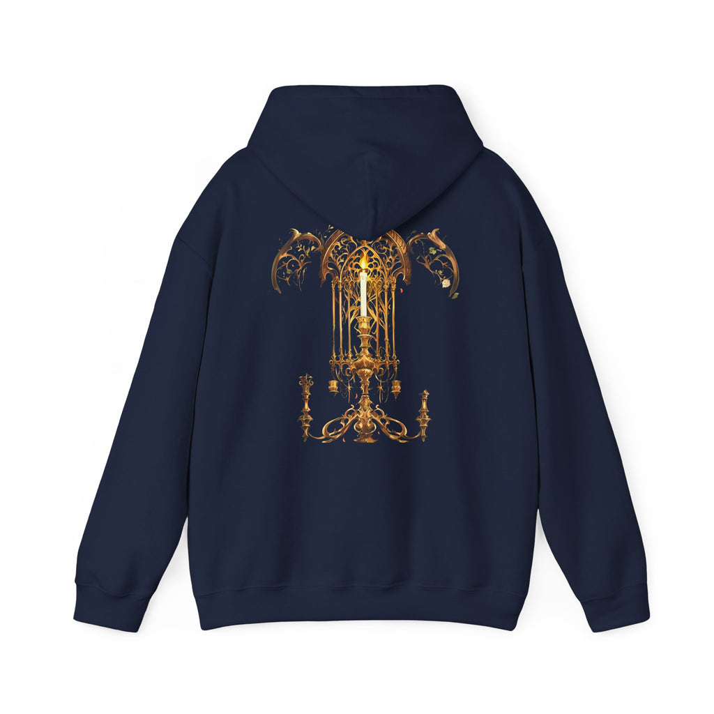 MIDNIGHT INK | Heart Roses Hoodie