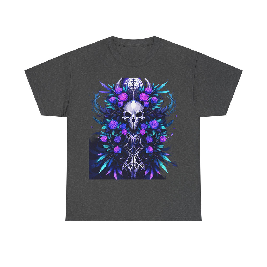 CORVUS | Skull Flowers Tee