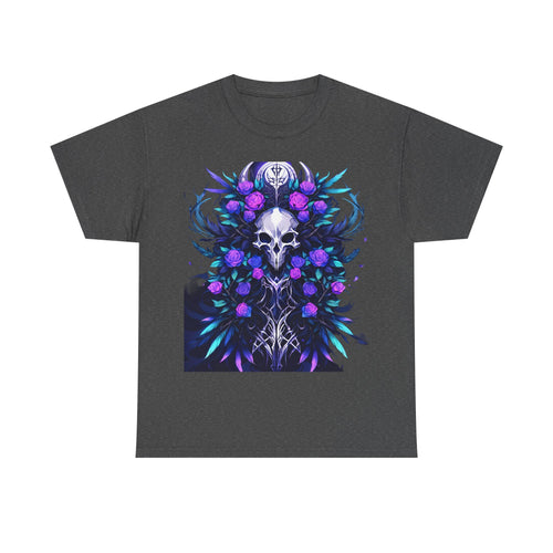 CORVUS | Skull Flowers Tee