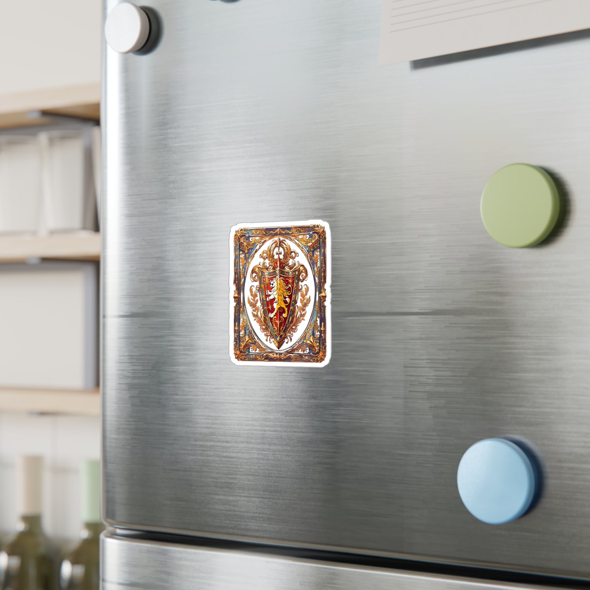 IRON CROWN | Royal Shield Sticker