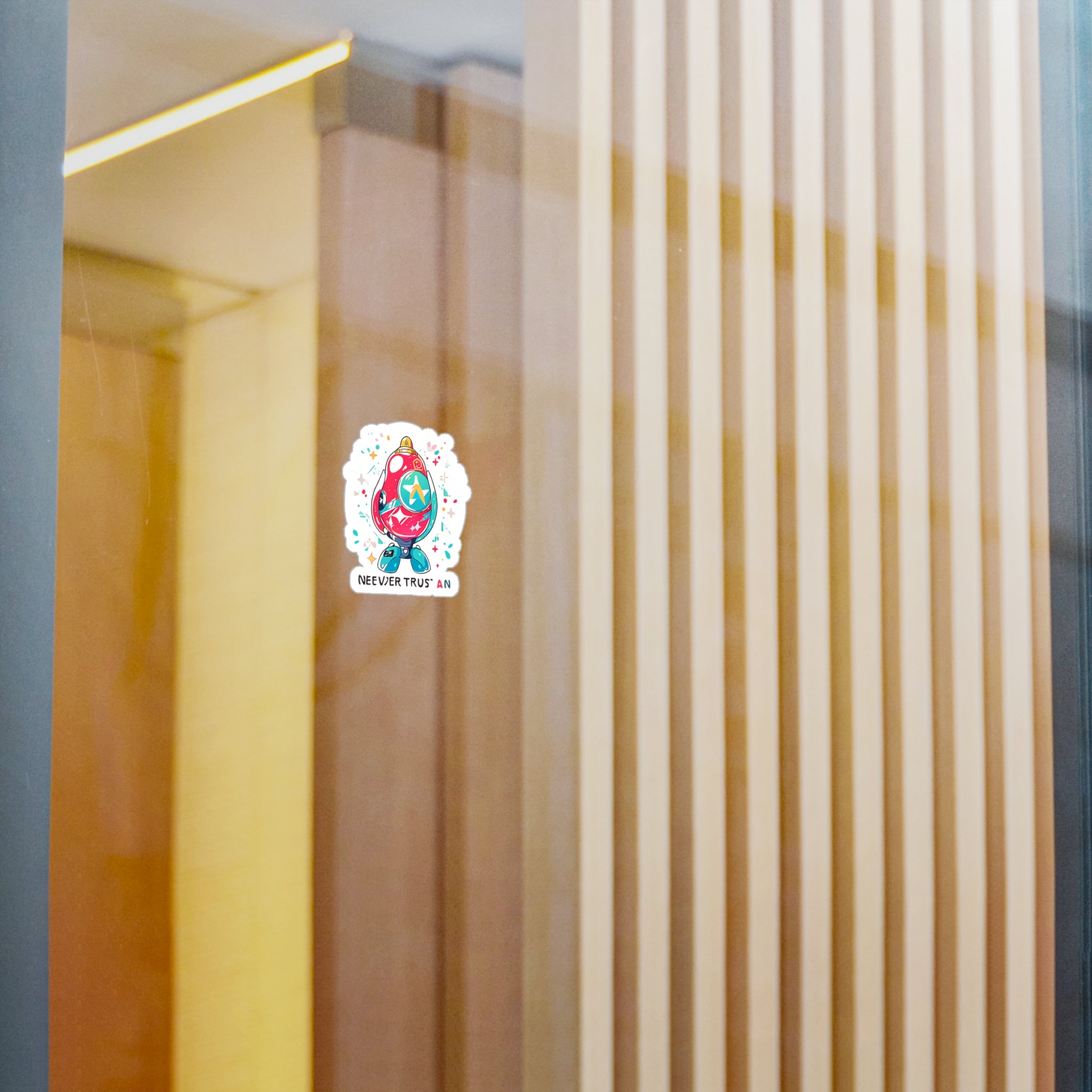 FUNNY BONES | Atoms Sticker