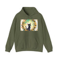THE WITCH'S GARDEN | Chest Emblem Hoodie (Forest Green)