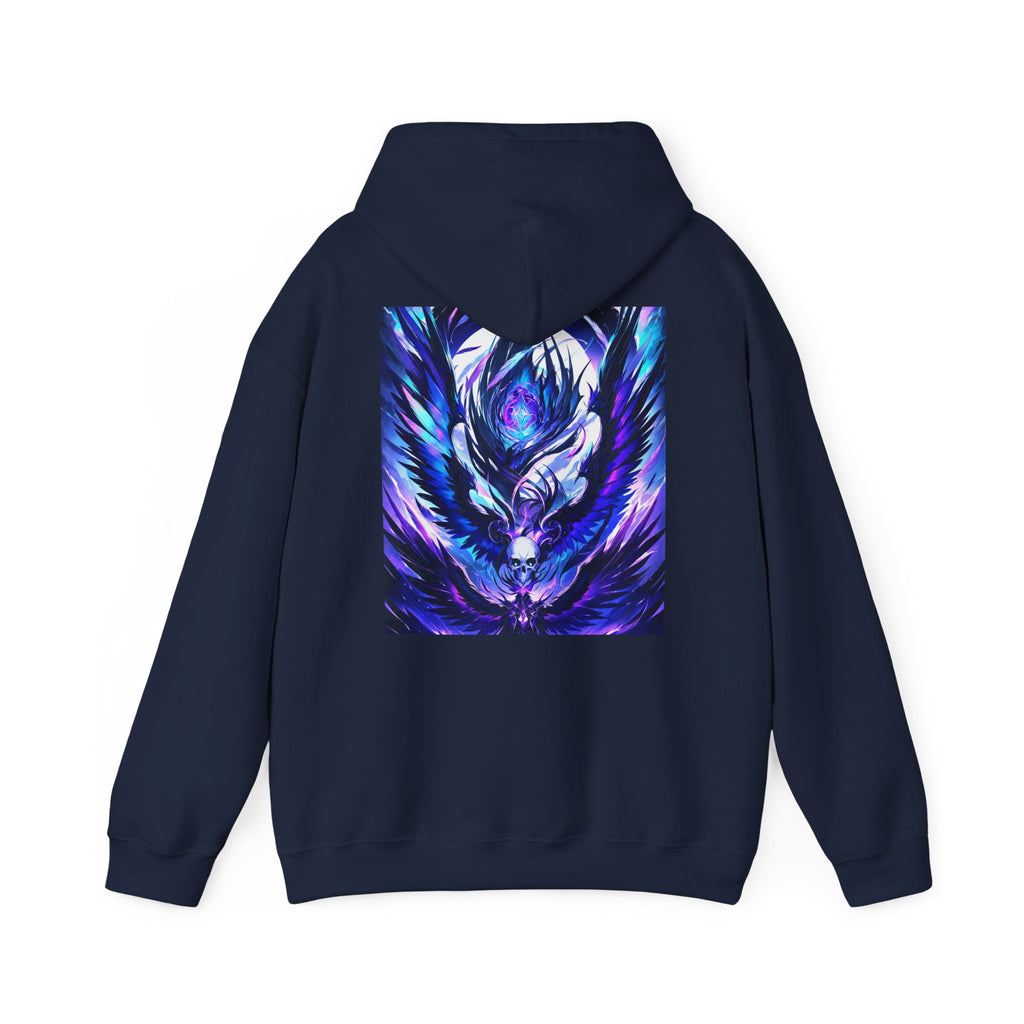 CORVUS | Raven Spirit Hoodie (Navy)