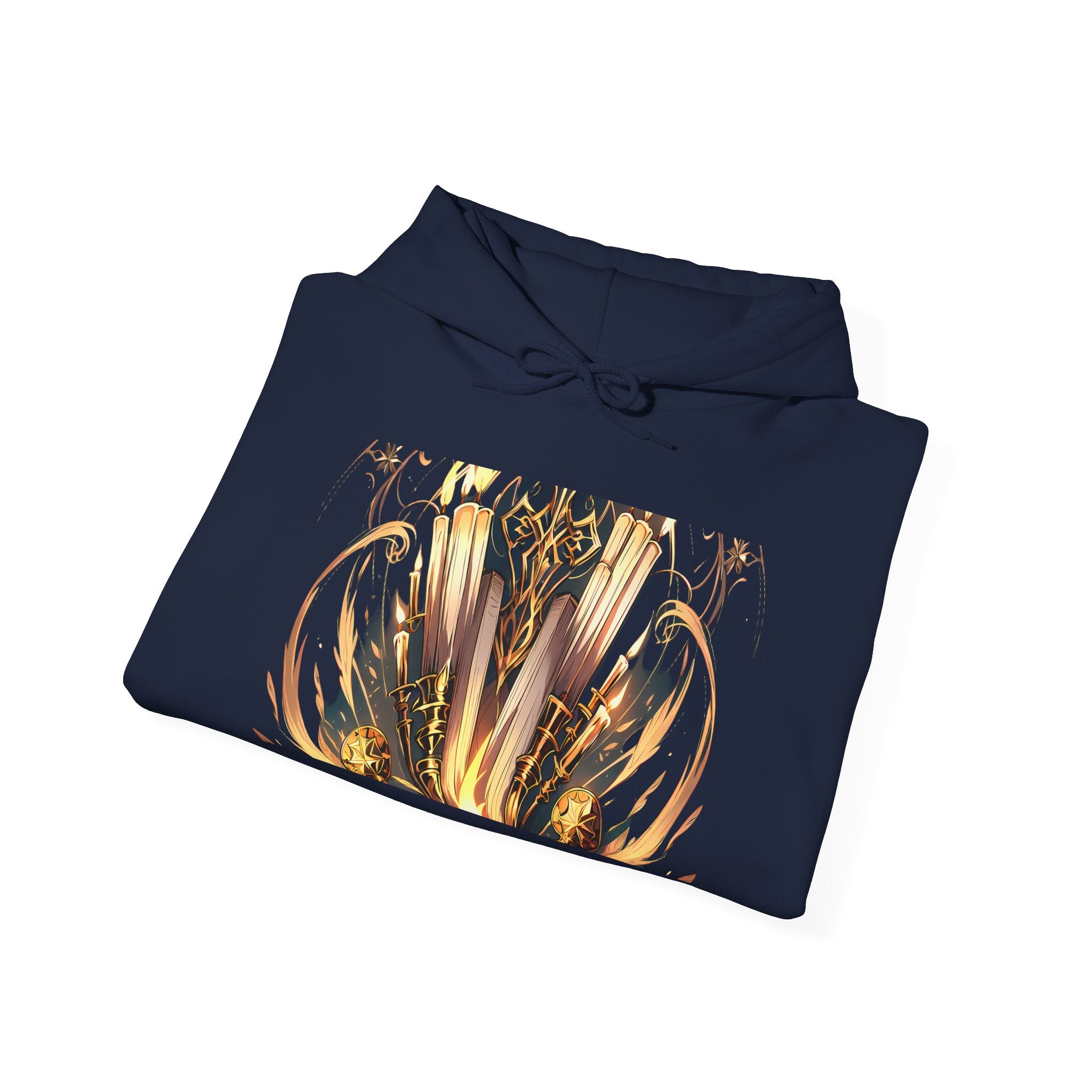MIDNIGHT INK | Books Candle Hoodie