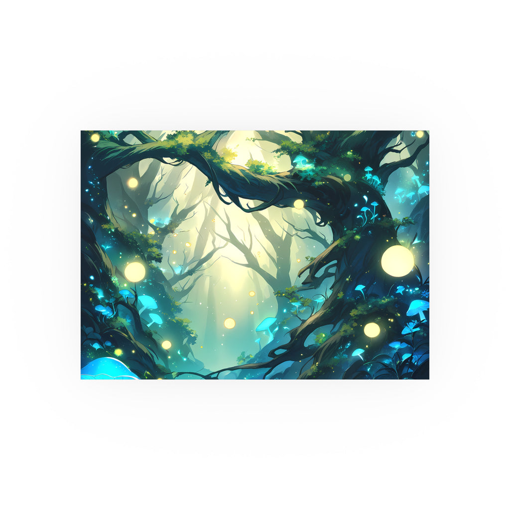 WILDWOOD | Forest Path Art Poster