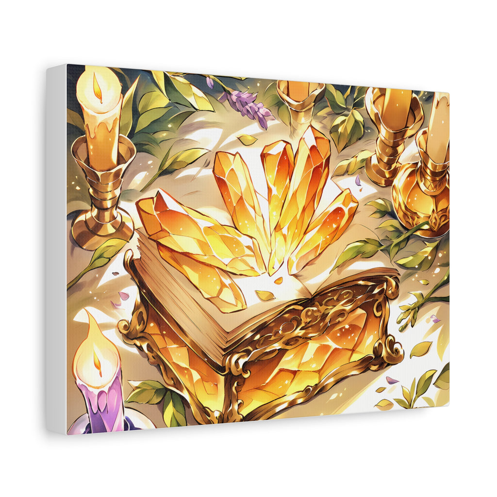 THE WITCH'S GARDEN | Potion Bottles Canvas Art Print