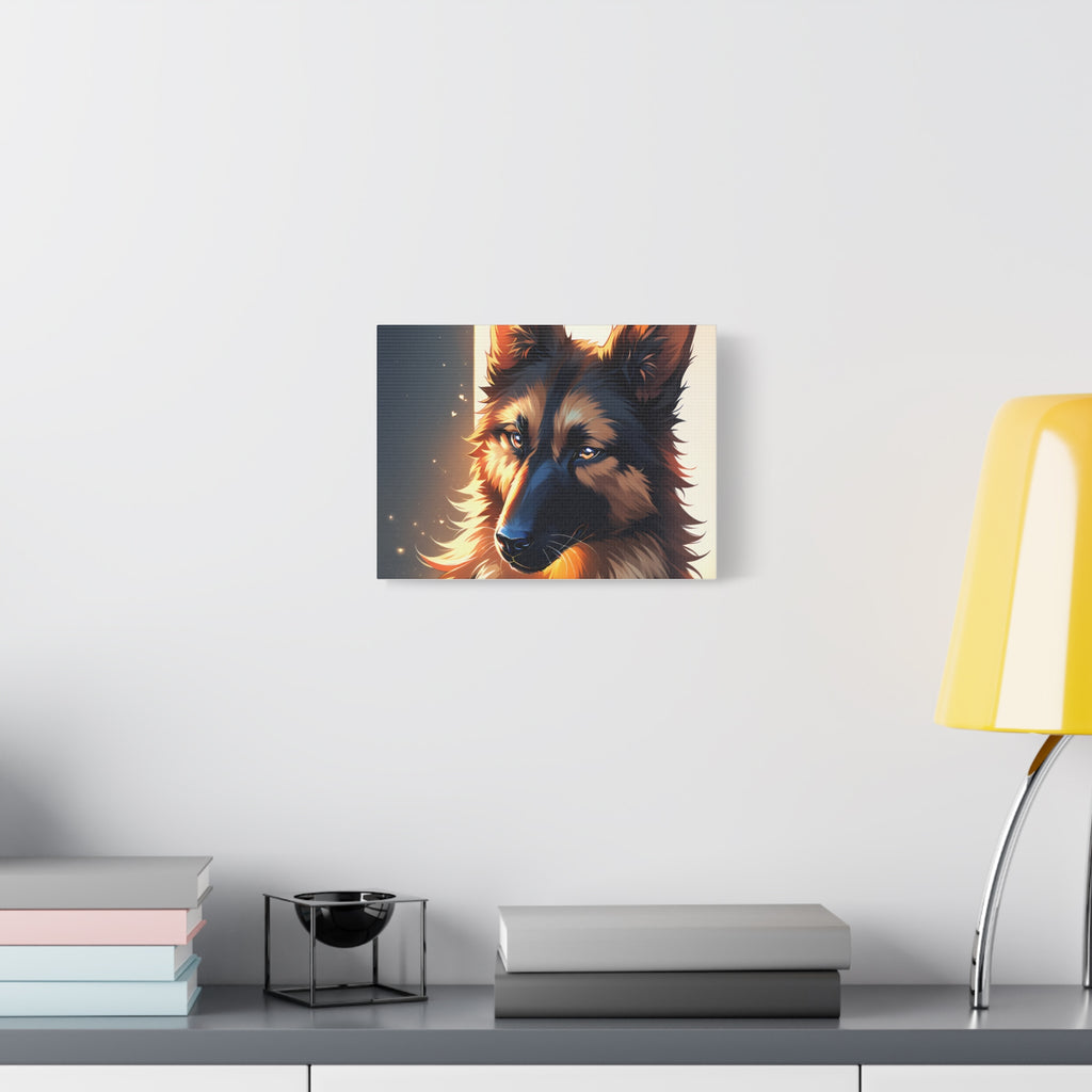 PACK LEADER | German Shepherd Canvas Art Print