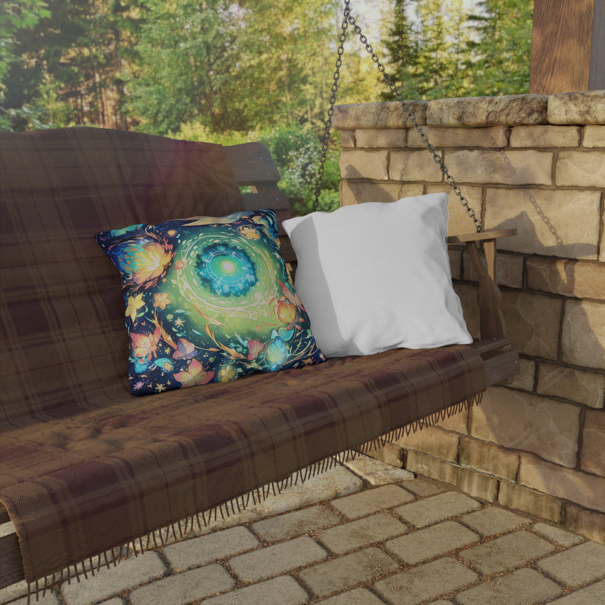 WILDWOOD | Mushroom Cluster Throw Pillow