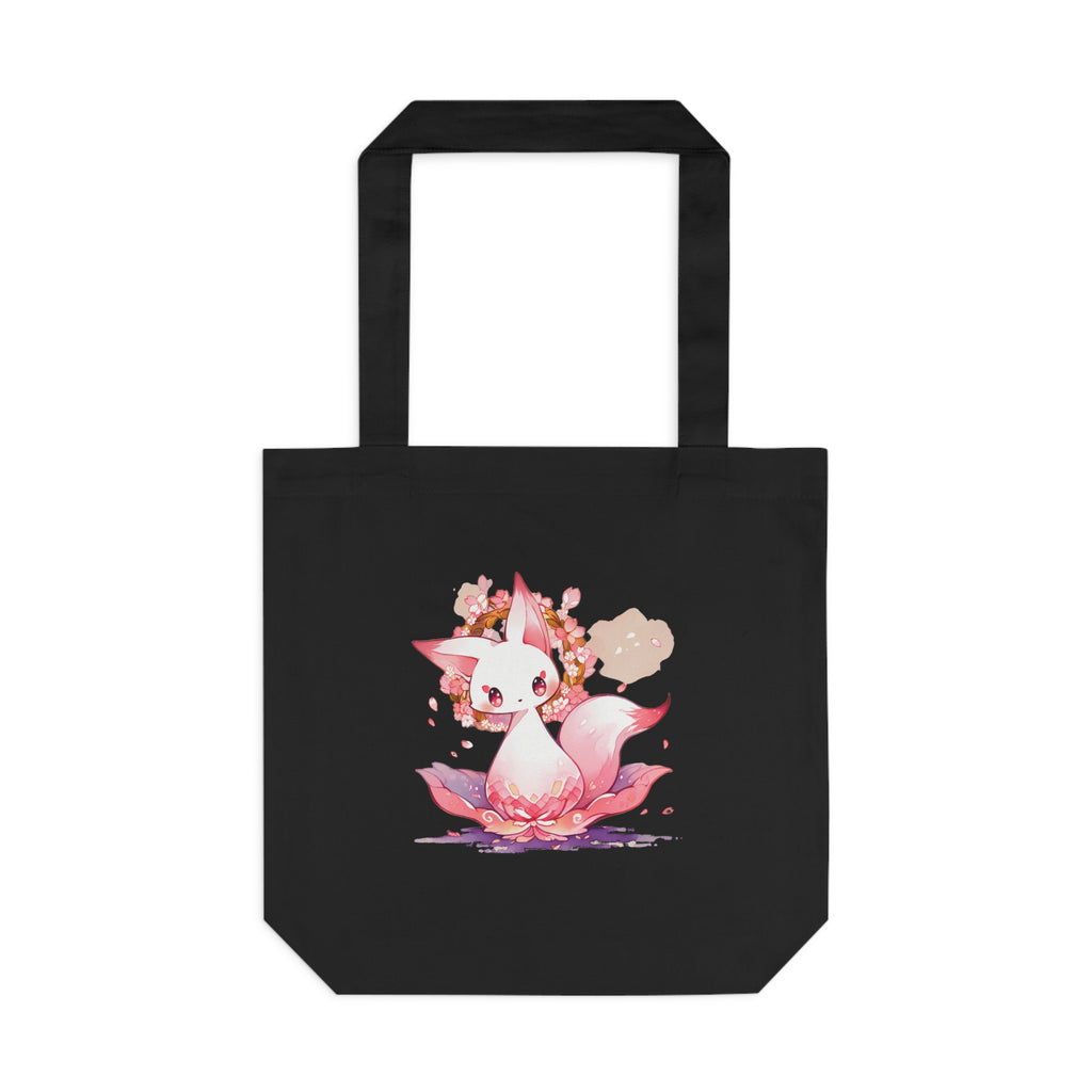 SAKURA GARDEN | Kawaii Fox Tote Bag