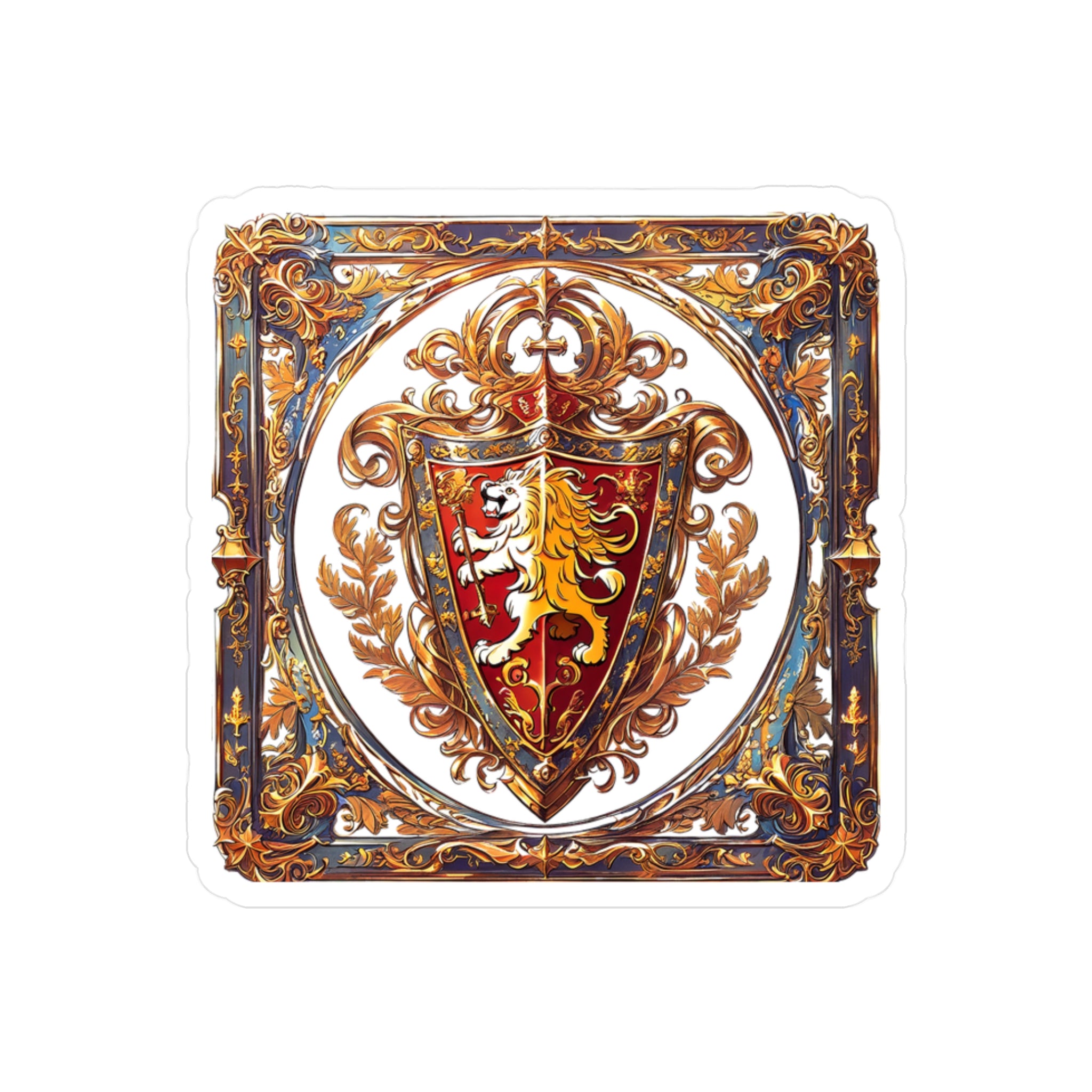 IRON CROWN | Royal Shield Sticker