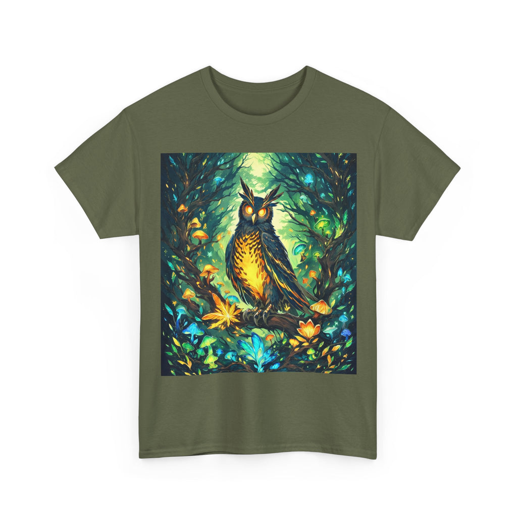 WILDWOOD | Forest Owl Tee (Forest Green)
