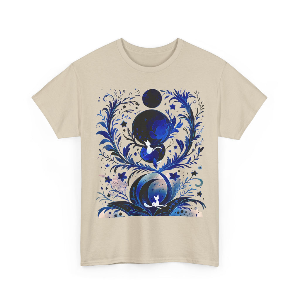 THE WITCH'S GARDEN | Cat Broomstick Tee