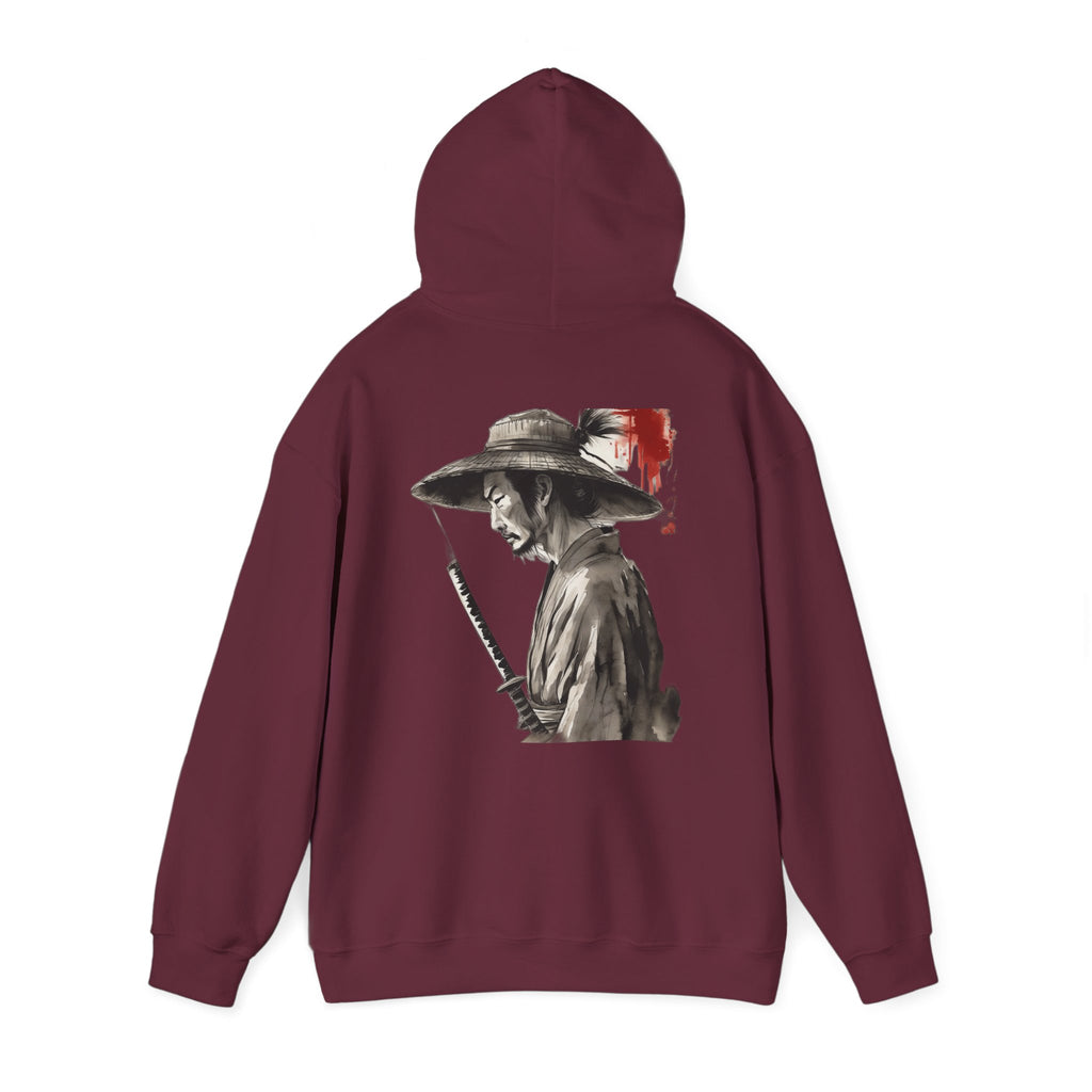 RONIN | Hoodie Back (Maroon)